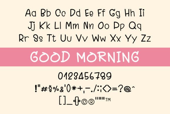 Mini Bundle Font PNG with transparent background - Preview 3
