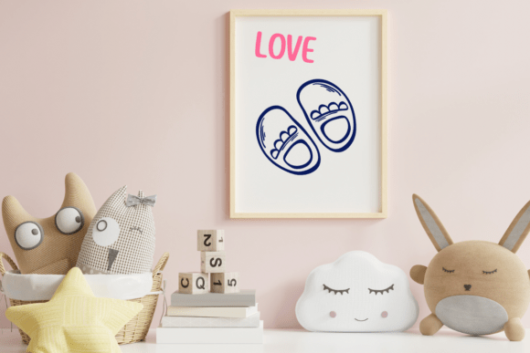Mother's Beloved Baby Font PNG with transparent background - Preview 4