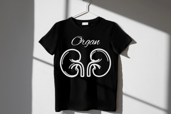 Organ Cute Font PNG with transparent background - Preview 5