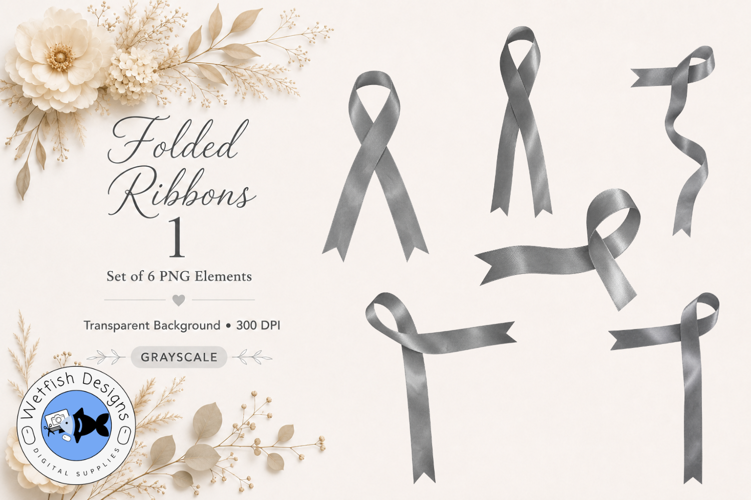 PNG Folded Ribbons 1