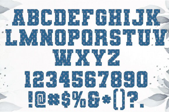 Patriotic Day Font PNG with transparent background - Preview 1