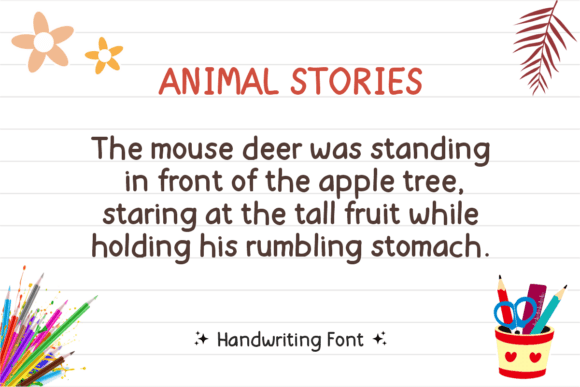 Pencil Power Font PNG with transparent background - Preview 2