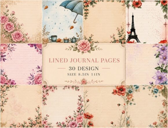 Printable Lined Stationery Paper