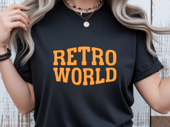 Retro Varsity Font PNG with transparent background - Preview 2