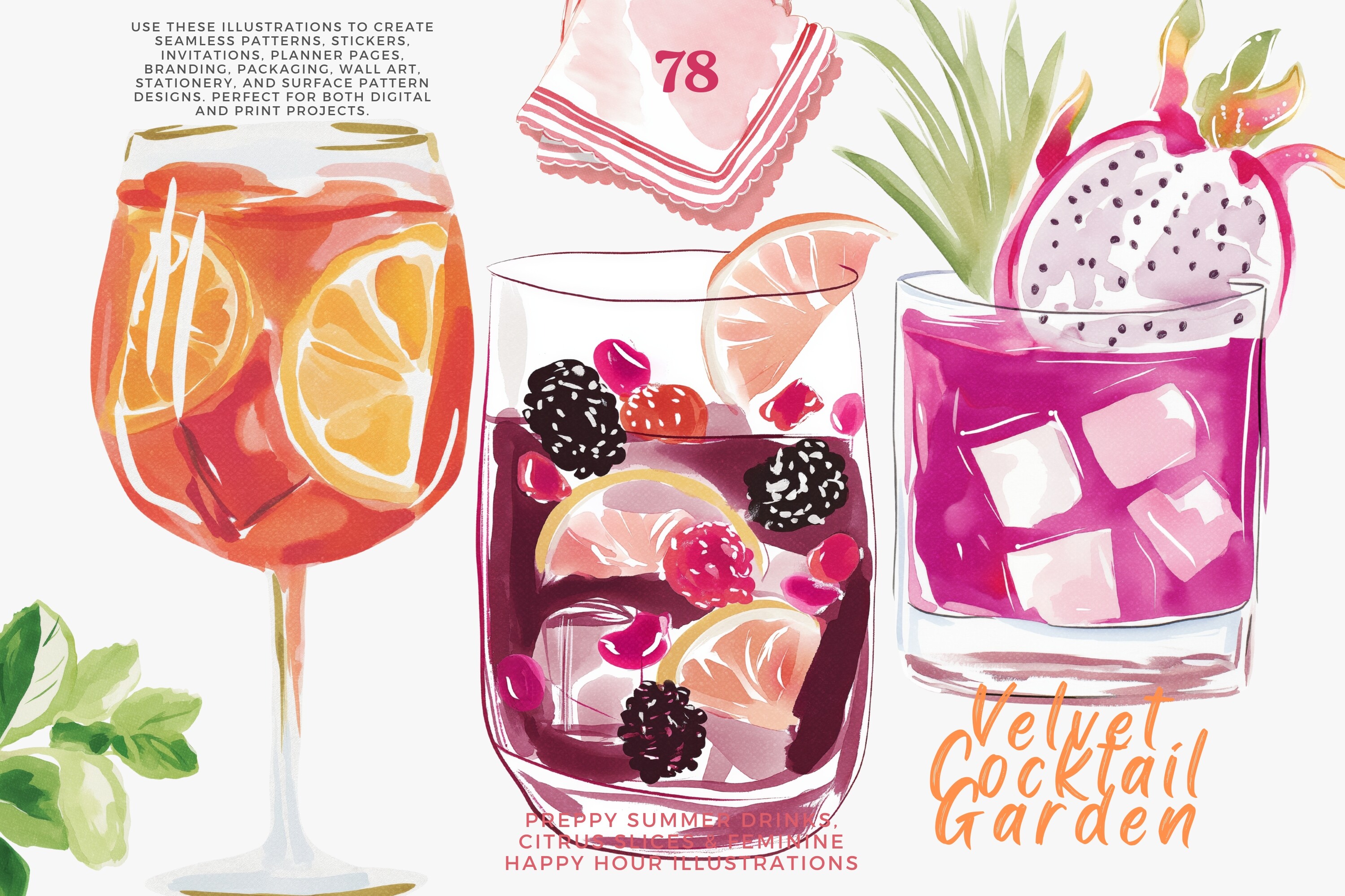 Cocktails Cliparts