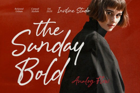 Analog Flow Font - Preview 3