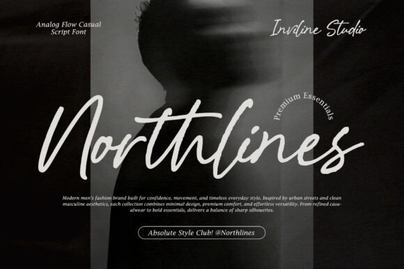Analog Flow Font - Preview 6