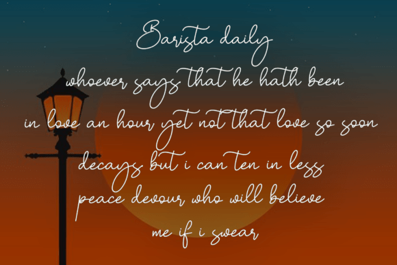 Breaks Font - Preview 3