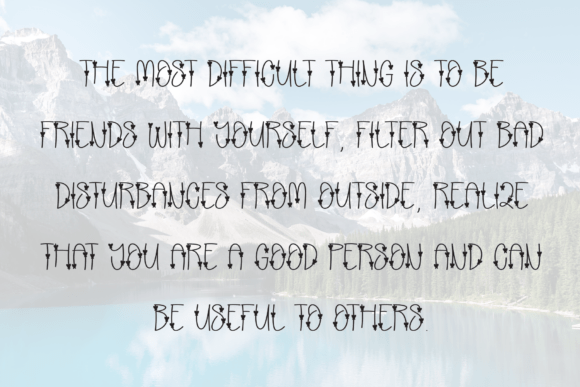 Butterfly Ribbon Font PNG with transparent background - Preview 5