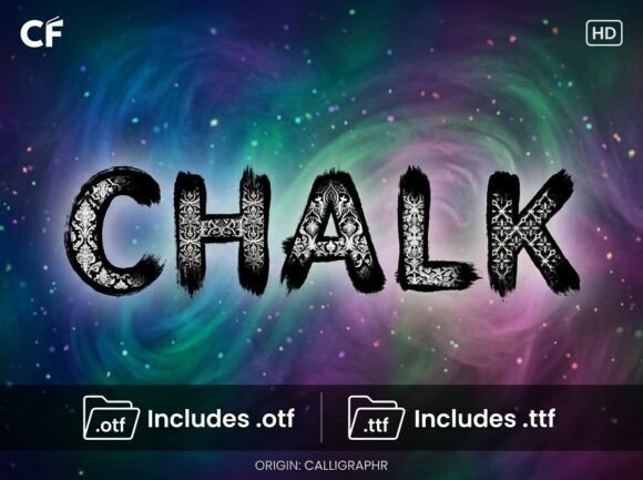 Chalk Font - Preview 1