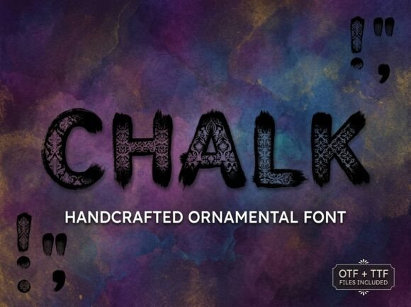 Chalk Font - Preview 2