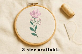 Floral Wildflower Embroidery Design Creative Fabrica floral-wildflower-embroidery-design-creative-fabrica