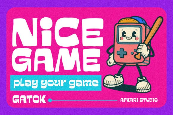 Gatok Font - Preview 5