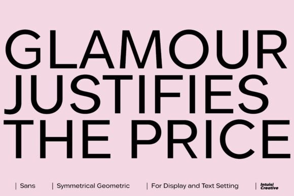 Glamure Font - Preview 1