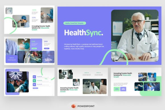 Healthy Pitch Deck PowerPoint