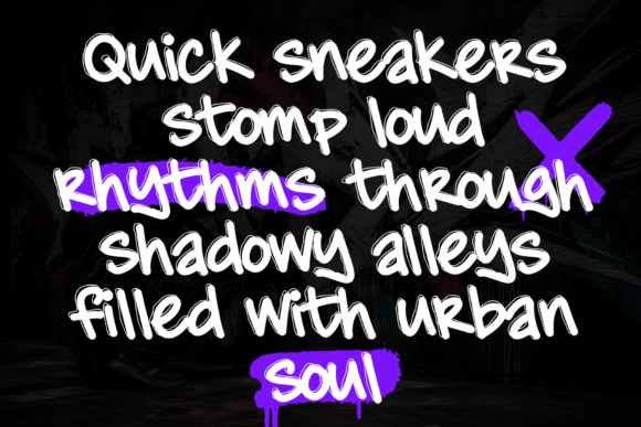 Jankora Street Font - Preview 1