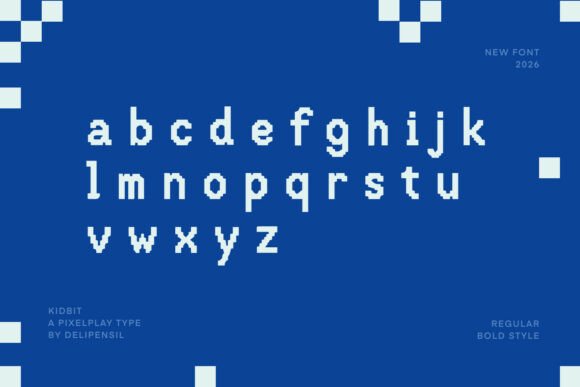 Kidbit Font PNG with transparent background - Preview 5