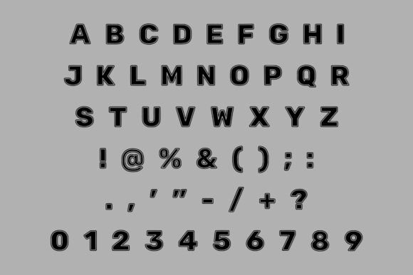 Loved Bold Font font preview - 5