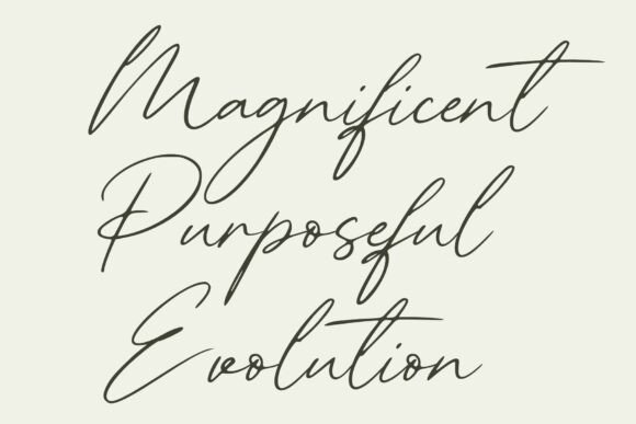 Mabriella Font PNG with transparent background - Preview 1