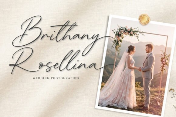 Mabriella Font PNG with transparent background - Preview 2