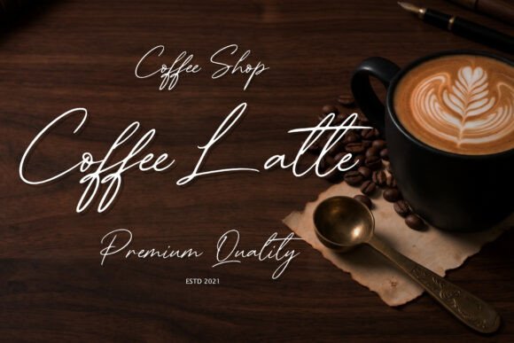Mabriella Font PNG with transparent background - Preview 4