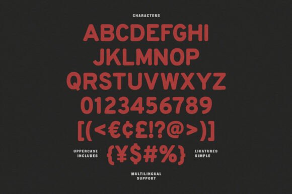 Moord Humon Font PNG with transparent background - Preview 6
