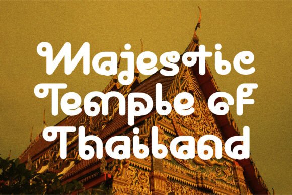 Muenjai Font PNG with transparent background - Preview 1