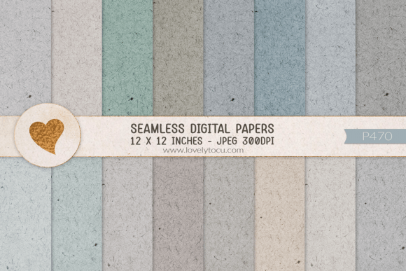Muted Color Seamless Paper Textures