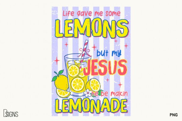 Preppy Christian Jesus Lemon Lemonade