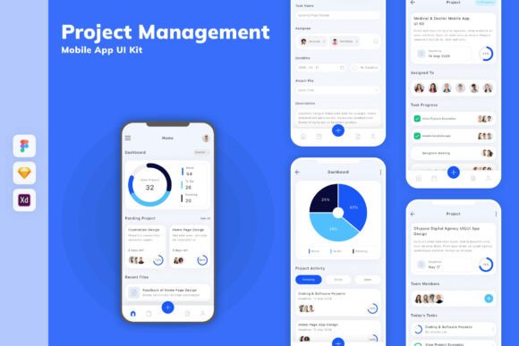 Finance Banking Mobile App UI Kit Graphic by betush · Creative Fabrica