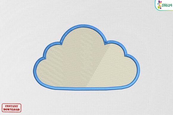 Soft Blue Cloud Sky Blossom