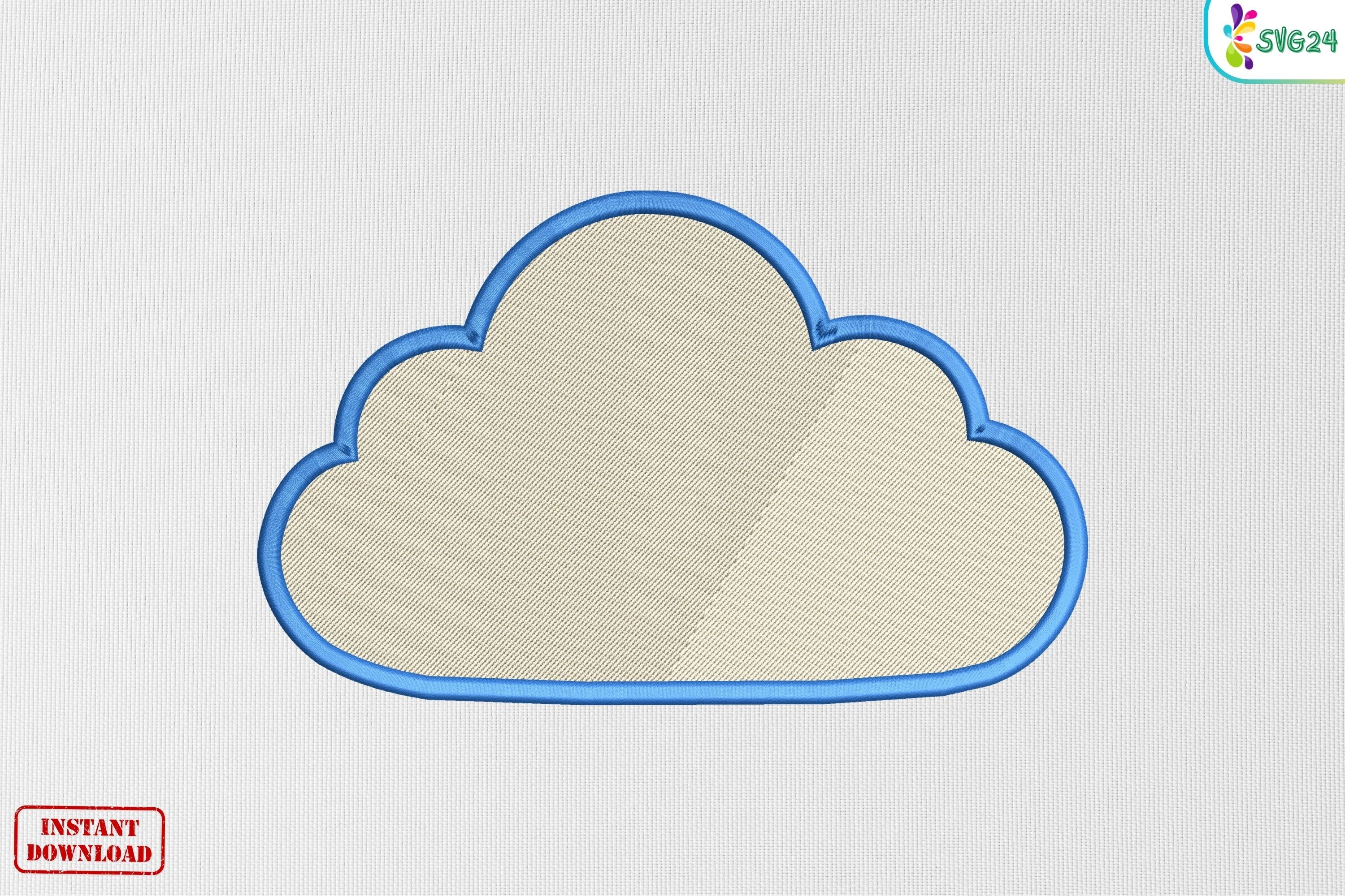 Soft Blue Cloud Sky Blossom