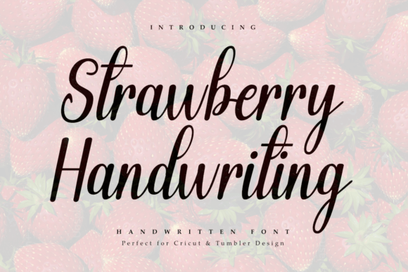 Strawberry Handwriting Font