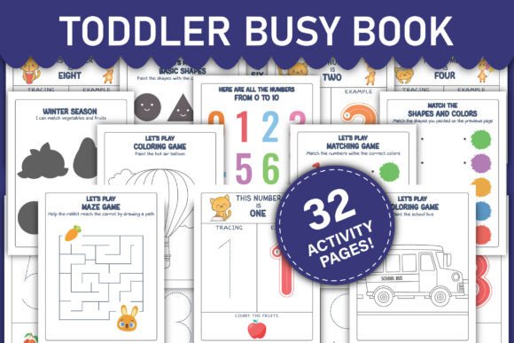 Multiplication Math Worksheet Graphic by Happy Time · Creative Fabrica