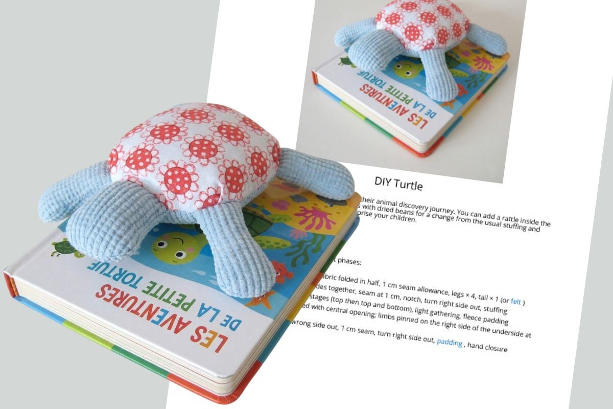 Turtle Turtoise Stuffed Toy DIY