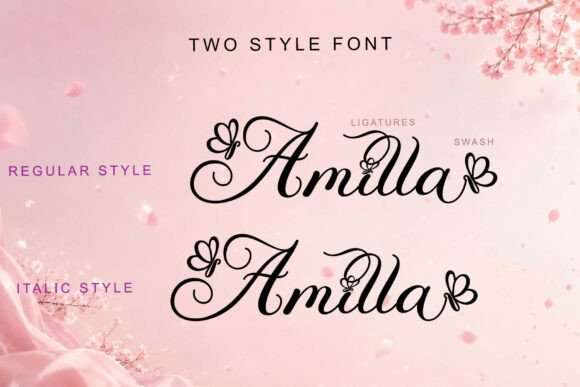 Agetya Butterfly Font - Preview 5