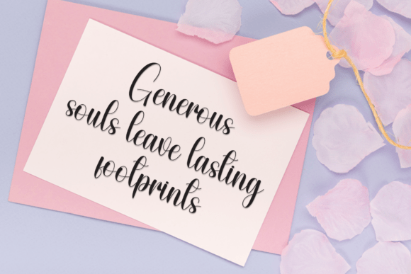 Aunty Greeting Font - Preview 4