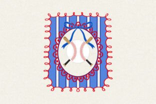 Baseball Preppy Coquette T-Shirt Design Graphic by KDP GURU · Creative ...