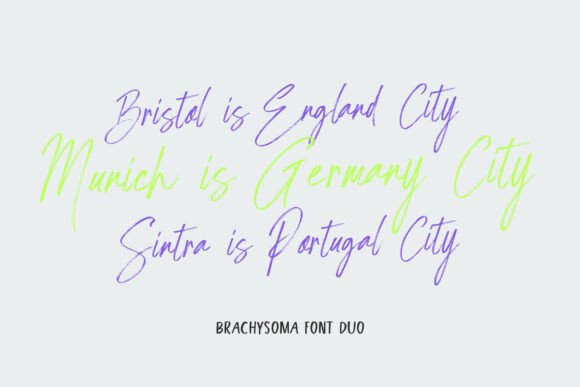 Brachys Oma Font - Preview 5
