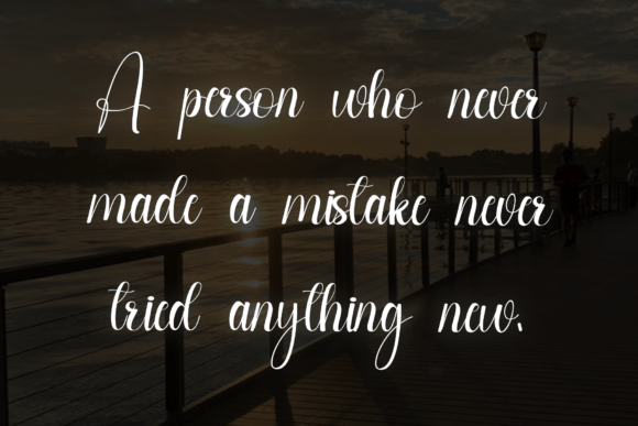Brilliant Calligraph Font - Preview 4