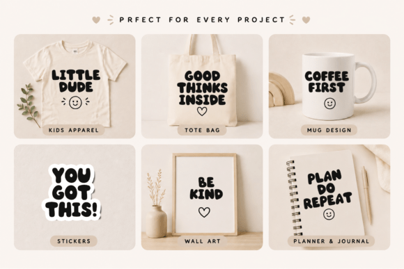 Bubble Bean Font - Preview 5