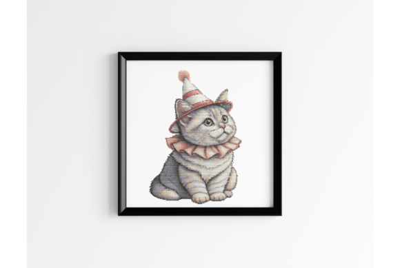Cat Cross Stitch Pattern