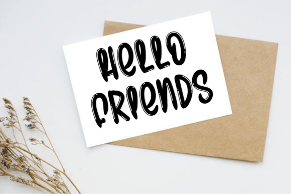 Choco Chips Font - Preview 2