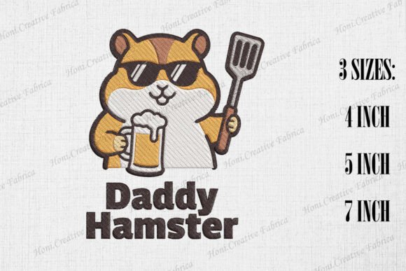 Daddy Hamster Happy Father's Day