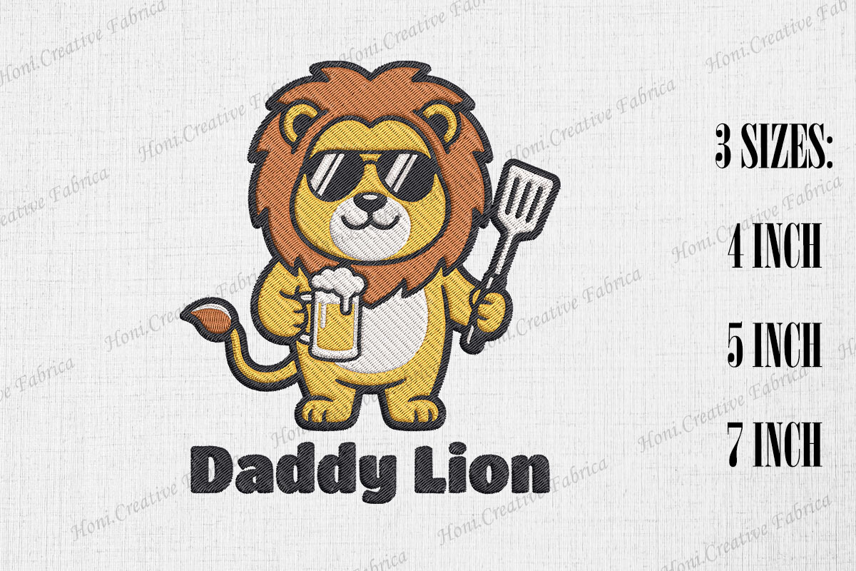 Daddy Lion Happy Father's Day