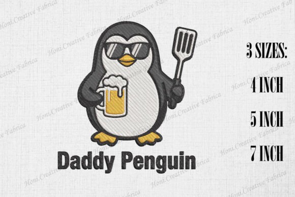 Daddy Penguin Happy Father's Day