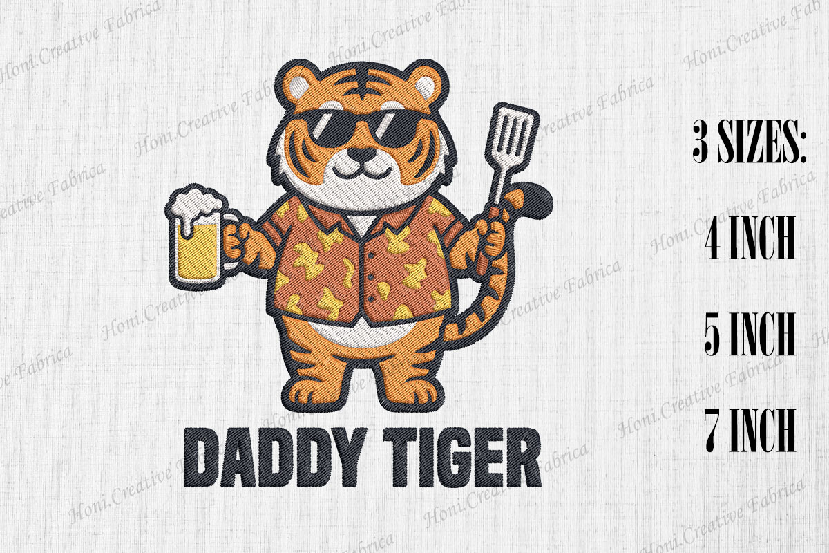 Daddy Tiger Happy Father's Day