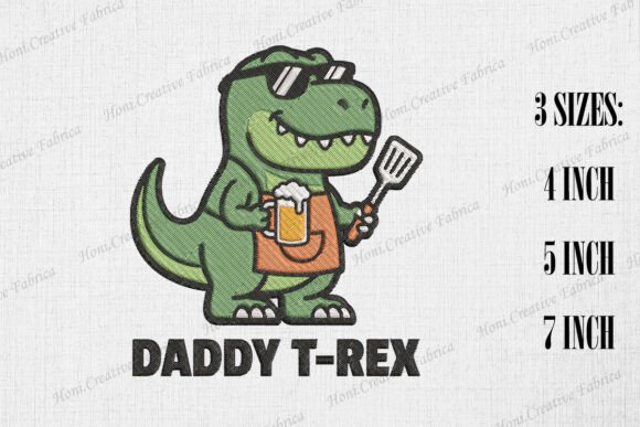 Daddy T-rex Happy Father's Day