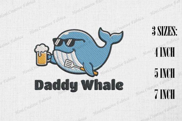 Daddy Whale Happy Father's Day