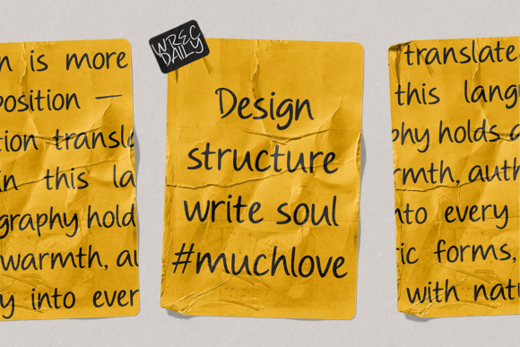 Daily Sunny Font - Preview 2